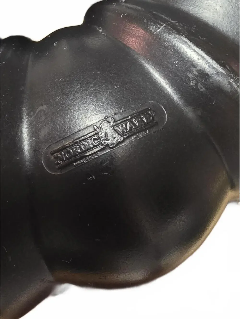 Nordic Ware Vintage Bundt Cake Pan Black Cast Aluminum 12 Cup Heavy Duty